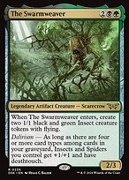Glossy Finish Duskmourn: House of Horror The Swarmweaver ( #236 )