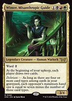 Glossy Finish Duskmourn: House of Horror Winter, Misanthropic Guide ( #240 )