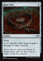 Glossy Finish Duskmourn: House of Horror Bear Trap ( #243 )