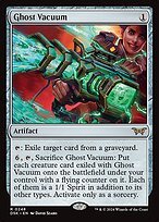 Glossy Finish Duskmourn: House of Horror Ghost Vacuum ( #248 )