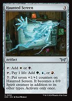 Glossy Finish Duskmourn: House of Horror Haunted Screen ( #250 )