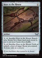 Glossy Finish Duskmourn: House of Horror Keys to the House ( #251 )
