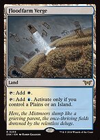 Glossy Finish Duskmourn: House of Horror Floodfarm Verge ( #259 )