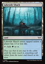 Glossy Finish Duskmourn: House of Horror Lakeside Shack ( #262 )