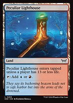 Glossy Finish Duskmourn: House of Horror Peculiar Lighthouse ( #265 )