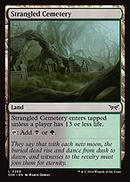 Glossy Finish Duskmourn: House of Horror Strangled Cemetery ( #268 )
