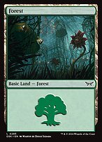 Glossy Finish Duskmourn: House of Horror Forest ( #285 )