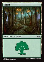 Glossy Finish Duskmourn: House of Horror Forest ( #286 )