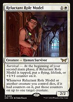 Glossy Finish Duskmourn: House of Horror Reluctant Role Model ( #289 )