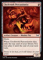 Glossy Finish Duskmourn: House of Horror Clockwork Percussionist ( #295 )