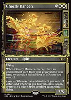 Glossy Finish Duskmourn: House of Horror Ghostly Dancers ( #302 )