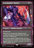 Glossy Finish Duskmourn: House of Horror Unstoppable Slasher ( #312 )