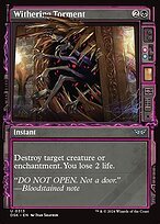 Glossy Finish Duskmourn: House of Horror Withering Torment ( #313 )
