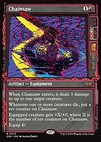 Glossy Finish Duskmourn: House of Horror Chainsaw ( #314 )