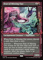 Glossy Finish Duskmourn: House of Horror Fear of Missing Out ( #316 )