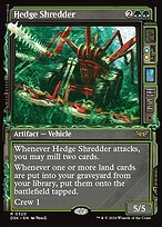 Glossy Finish Duskmourn: House of Horror Hedge Shredder ( #320 )