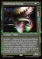 Glossy Finish Duskmourn: House of Horror Omnivorous Flytrap ( #322 )