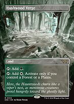 Glossy Finish Duskmourn: House of Horror Hushwood Verge ( #332 )