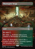 Glossy Finish Duskmourn: House of Horror Thornspire Verge ( #333 )