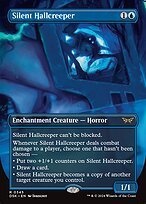 Glossy Finish Duskmourn: House of Horror Silent Hallcreeper ( #345 )