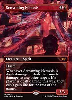 Glossy Finish Duskmourn: House of Horror Screaming Nemesis ( #348 )
