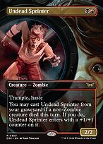 Glossy Finish Duskmourn: House of Horror Undead Sprinter ( #350 )