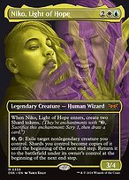 Glossy Finish Duskmourn: House of Horror Niko, Light of Hope ( #355 )