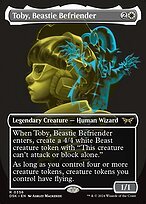 Glossy Finish Duskmourn: House of Horror Toby, Beastie Befriender ( #356 )