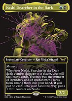 Glossy Finish Duskmourn: House of Horror Nashi, Searcher in the Dark ( #361 )