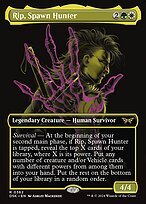 Glossy Finish Duskmourn: House of Horror Rip, Spawn Hunter ( #362 )