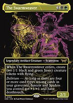 Glossy Finish Duskmourn: House of Horror The Swarmweaver ( #363 )