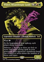 Glossy Finish Duskmourn: House of Horror Winter, Misanthropic Guide ( #365 )