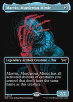 Glossy Finish Duskmourn: House of Horror Marvin, Murderous Mimic ( #367 )