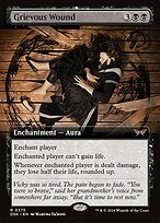 Glossy Finish Duskmourn: House of Horror Grievous Wound ( #375 )