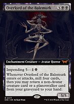 Glossy Finish Duskmourn: House of Horror Overlord of the Balemurk ( #377 )