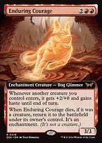 Glossy Finish Duskmourn: House of Horror Enduring Courage ( #378 )