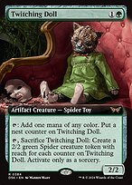 Glossy Finish Duskmourn: House of Horror Twitching Doll ( #384 )