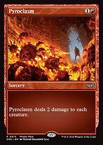 Glossy Finish Duskmourn: House of Horror Pyroclasm ( #413 )