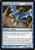 Glossy Finish Darksteel Chromescale Drake ( #20 )