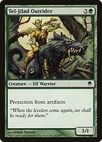 Glossy Finish Darksteel Tel-Jilad Outrider ( #87 )