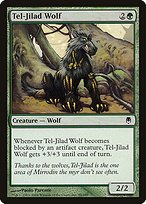 Glossy Finish Darksteel Tel-Jilad Wolf ( #88 )