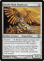 Glossy Finish Darksteel Death-Mask Duplicant ( #115 )