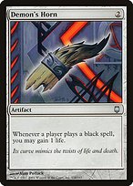 Glossy Finish Darksteel Demon's Horn ( #116 )