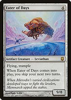 Glossy Finish Darksteel Eater of Days ( #120 )