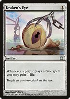 Glossy Finish Darksteel Kraken's Eye ( #126 )