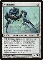 Glossy Finish Darksteel Memnarch ( #129 )