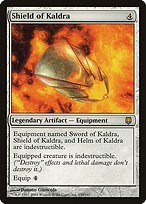 Glossy Finish Darksteel Shield of Kaldra ( #139 )