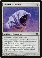 Glossy Finish Darksteel Specter's Shroud ( #142 )