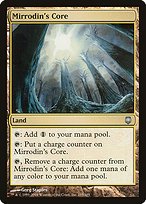Glossy Finish Darksteel Mirrodin's Core ( #165 )