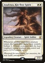 Matte Finish Dragons of Tarkir Anafenza, Kin-Tree Spirit ( #2 )